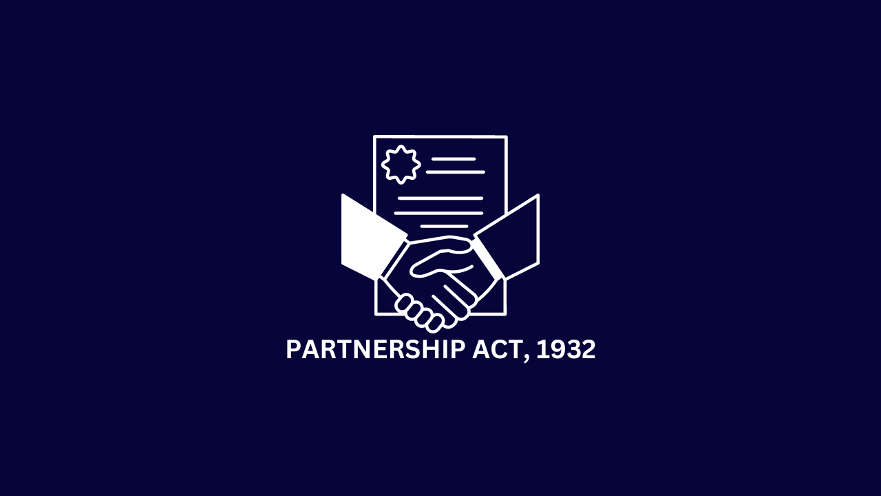 Partnership Act, 1932